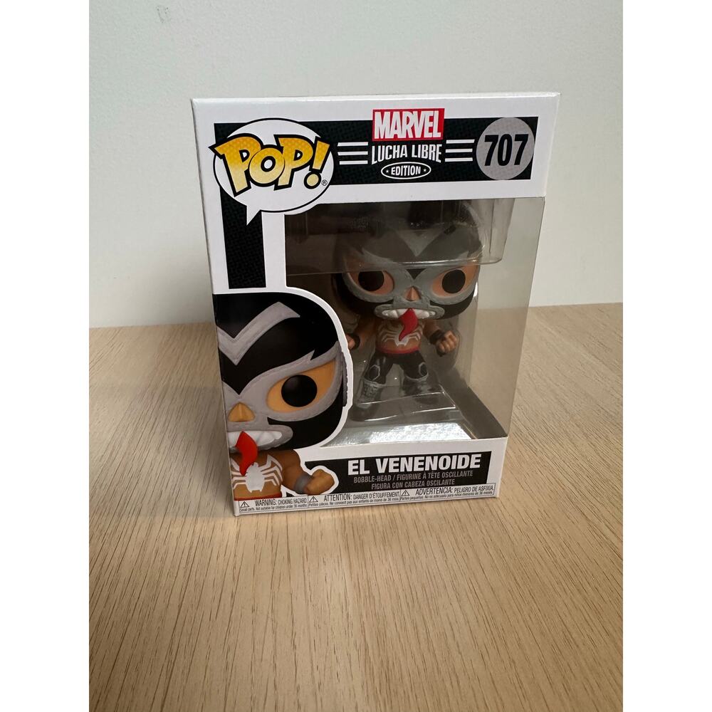 FUNKO POP! MARVEL LUCHA LIBRE EDITION ~ EL VENENOIDE 707 NEW
